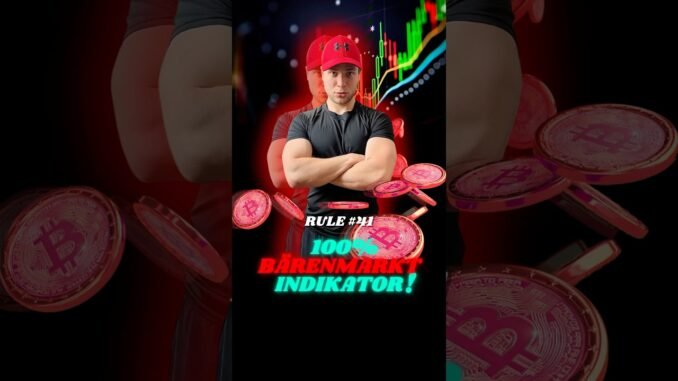 100% Bärenmarkt Indikator ! #crypto #krypto #bitcoin #trading #investing #chartanalysis #cryptonews