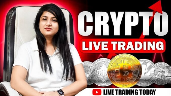 23 April Crypto live trading , bitcoin live trading #deltaexchange #btc #cryptolivetrading #trading