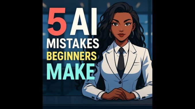 5 Mistakes AI Beginners Make (and How to Avoid Them)