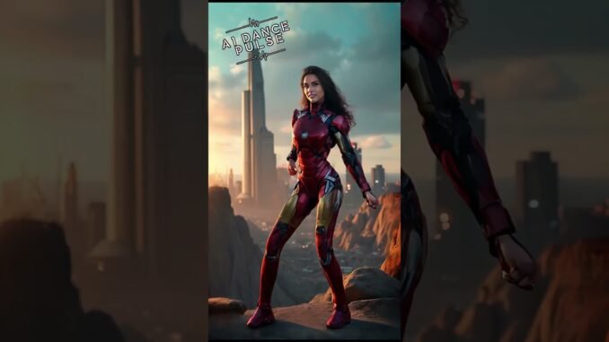 AI Iron Woman Hot Issue #Memecoin #Solana #NFT #CryptoArt #Blockchain #PumpFun #DeFi