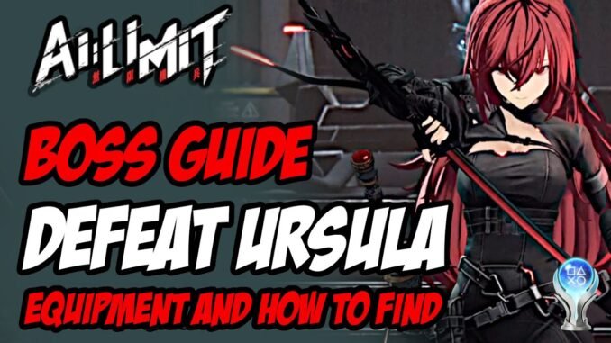 AI Limit - How to Defeat Ursula (Boss Guide) & Ursula's Location – Secret Ending