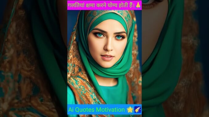 Ai's Guide To Forgiveness: The Courage To Admit Mistakes #ai #quotes #shorts