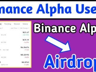 Binance Web3 Wallet Alpha Airdrop ll Eligible Criteria ll SAQLAIN Online Earning