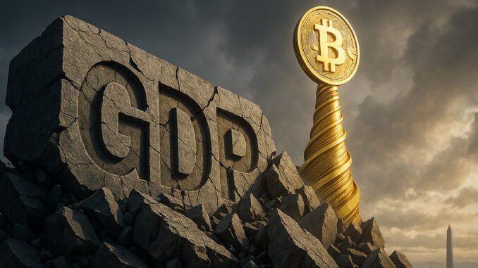Bitcoin expected to beat stalling US GDP growth trend as Q1 data is released later today