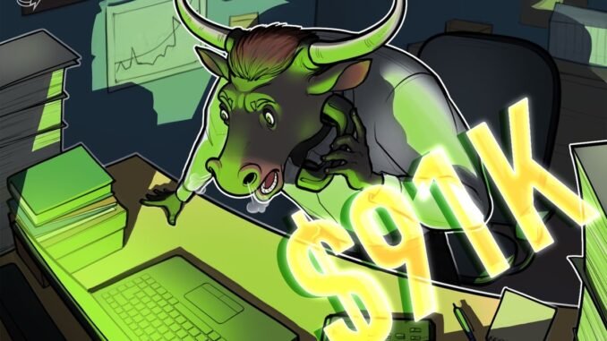 Bitcoin price pullback to $91K possible, but onchain data highlights ‘healthy’ market fundamentals