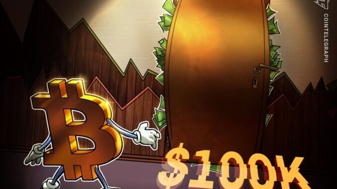 Bitcoin upside could stop at $100K despite $3B in ETF inflows