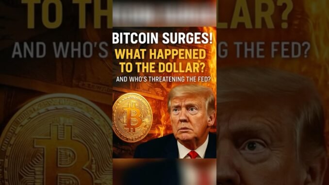 Bitcoin vs Dollar,crypto surges#bitcoinnews #btcusd #btc #cryptonews #altcoins #invest #usd #reel