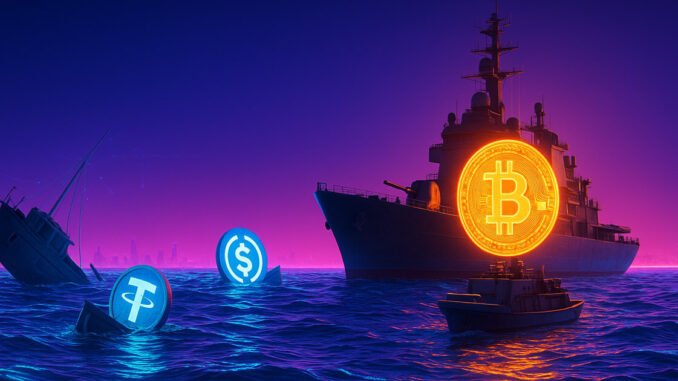 Bitcoin’s price spike supported by ETF demand as stablecoin buying power remains low