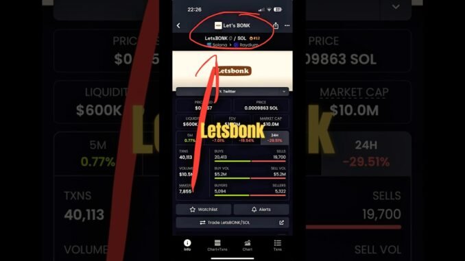 Bonk Launchpad Meme Coin Trenches #bonk #memecoins #solanamemecoins #dexscreener
