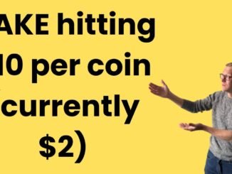 CAKE (Pancakeswap) - can 10x easily