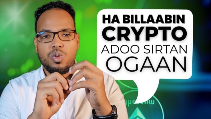 CRYPTO Beginners Somali Course – Baro Ka Hor Intaadan Maalgelin!