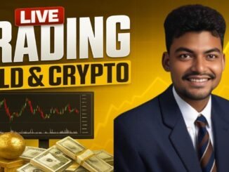 Crypto And Gold Live  Trading Today  || live trading #cryptotrading  for beginners