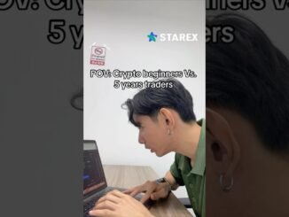 Crypto beginners VS 5 years trader 📈🚀 #crypto #trading #cryptotrading #cryptobeginners