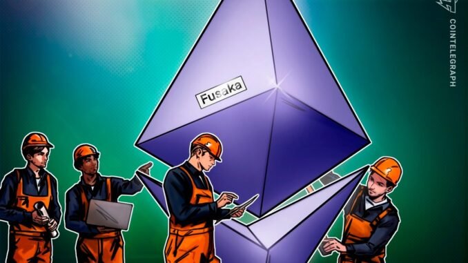 Ethereum Fusaka scheduled for late 2025: EVM upgrade likely included