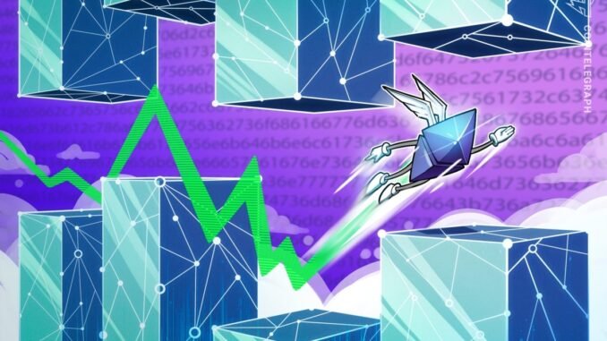 Ethereum bounces back as market dominance recovers from all-time low Ethereum bounces back as market dominance recovers from all-time low