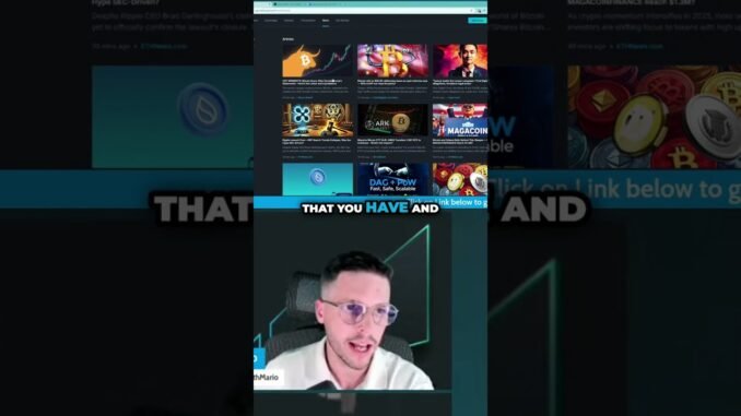 Get Only the Crypto News That Matters to You #shorts #CryptoNews