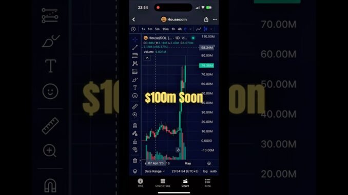 Housecoin Skyrockets After Ansem Mention #housecoin #pumpfun #memecoin #dexscreener
