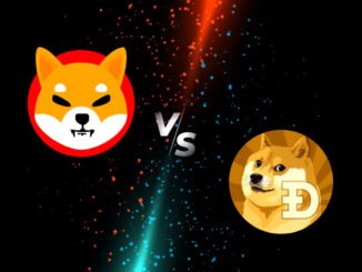 SHIB Picture of Dogecoin (Doge) versus a Shiba Inu (SHIB)