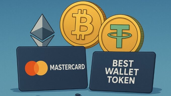 Mastercard Offers Stablecoin Payments as TradFi Shifts to Crypto; Pumps Presales Like Best Wallet Token