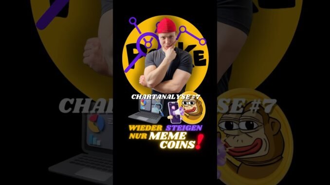 Nur Memecoins steigen ?🤔 #crypto #cryptonews #memecoin #trading #investing #bitcoin #solana #krypto