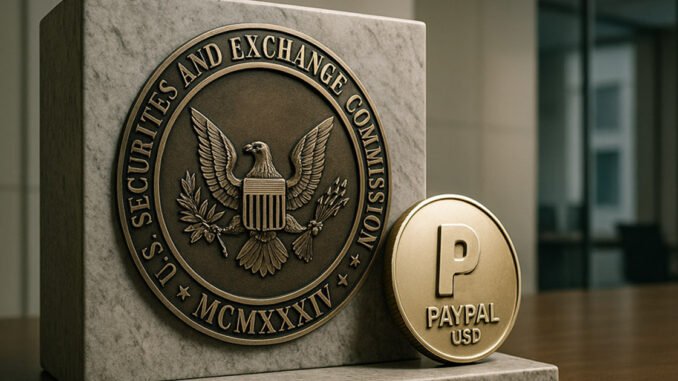 SEC closes PayPal stablecoin probe, clearing regulatory hurdle for PYUSD SEC closes PayPal stablecoin probe, clearing regulatory hurdle for PYUSD