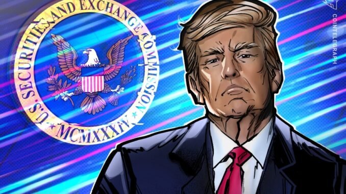 SEC task force met with Trump-supporting firms to discuss crypto SEC task force met with Trump-supporting firms to discuss crypto regulation