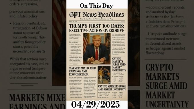 Trump 100 Days #Tarrifs #ChatGPT #News #Crypto #tariffs #trump #Maga #stocks