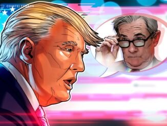 US dollar, stocks tumble and crypto gains as Trump amps up pressure on Fed