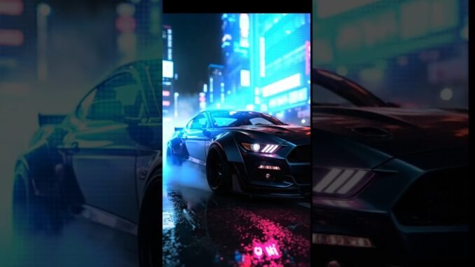 cinematic car video ford by "AI" #shortvideo #shorts #ford #cinematic #beginners #music