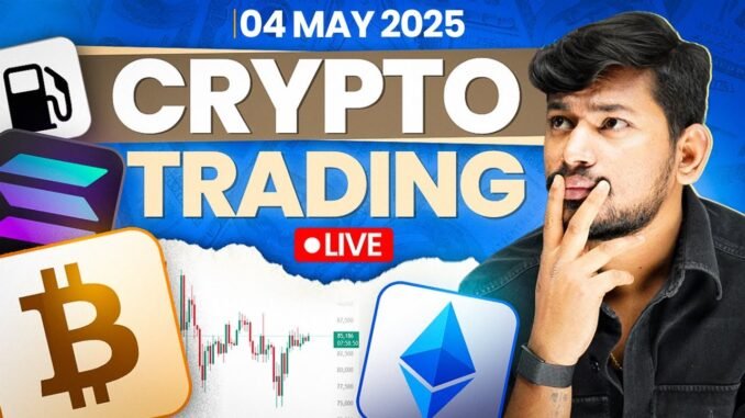 📈  Live Trading and Analysis | Crypto , Gold and Oil | 04 May - #livetrading