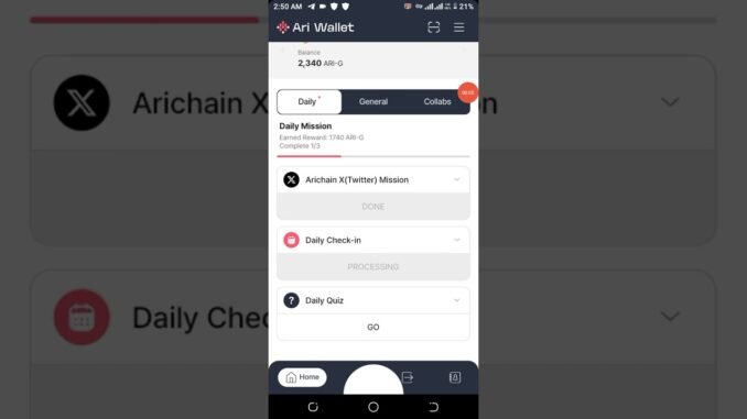 25th May Ari Wallet Daily quiz Answers #airdrop #arichain #ariwalletairdrop #ariwallet #crypto #web3