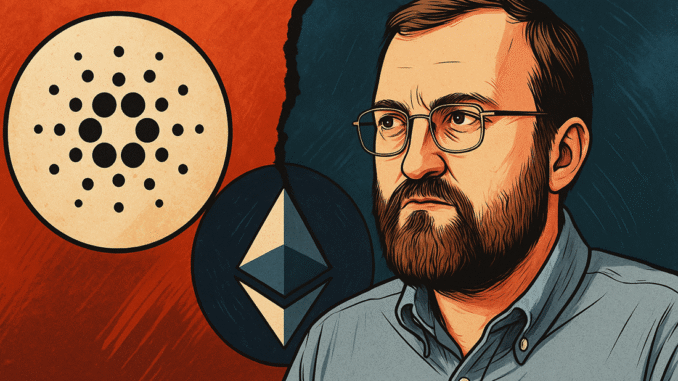 Cardano news Charles Hoskinson