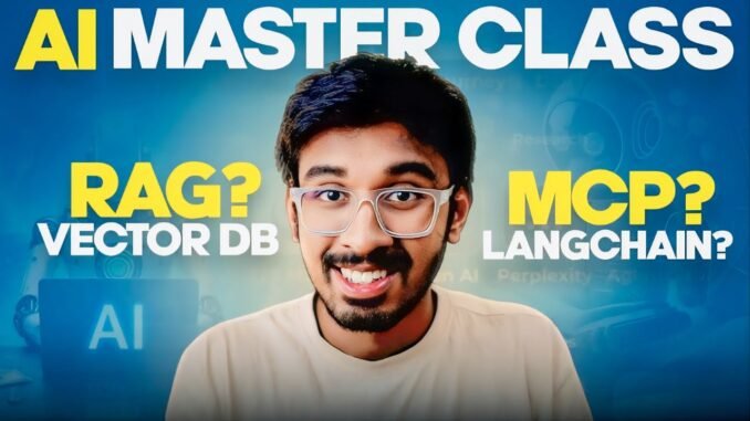 99% Of Beginners Don't know Basics of AI😱.Full MasterClass in Telugu🔥
