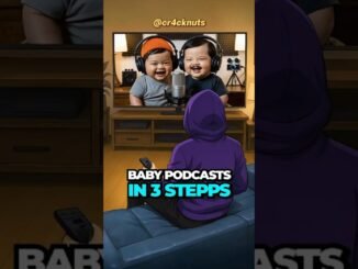 AI Baby Podcast Tutorial – 3-Step Guide for Beginners #ai #cr4cknuts #aitools