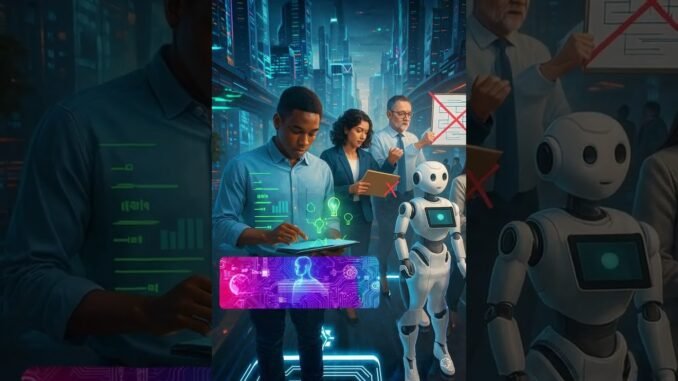 AI Disruption Survival Guide 🚀 | What to Learn & Unlearn in 2025! #shorts #AI #FutureOfWork#ChatGPT