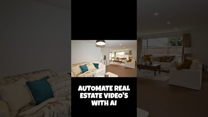 AI Turns Photos Into Real Estate Videos in Seconds! 🏠✨ #aitools #realestate #aiforbusiness