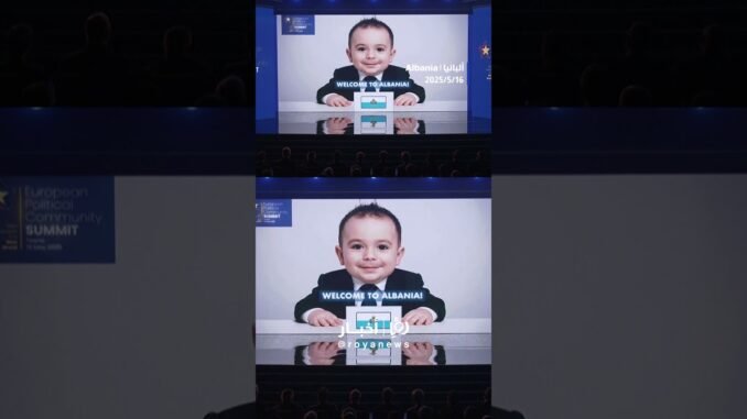 AI video shows European leaders depicted as children