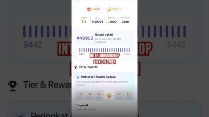 Airdrop Potensi JP #interlink #interlinknetwork #airdrop #crypto #depin #blockchain #web3 #listing