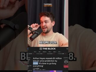 Arthur Hayes reckons BTC's hitting $1M...