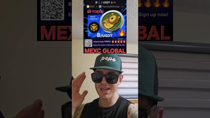 $B - B TOKEN CRYPTO COIN HOW TO BUY MEXC GLOBAL BNB BSC CEX BLOCKCHAIN BUILDON ONLINE PANCAKESWAP