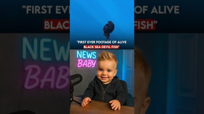 BLACK SEA DEVIL FISH!!! #news #baby #ai #artificialintelligence