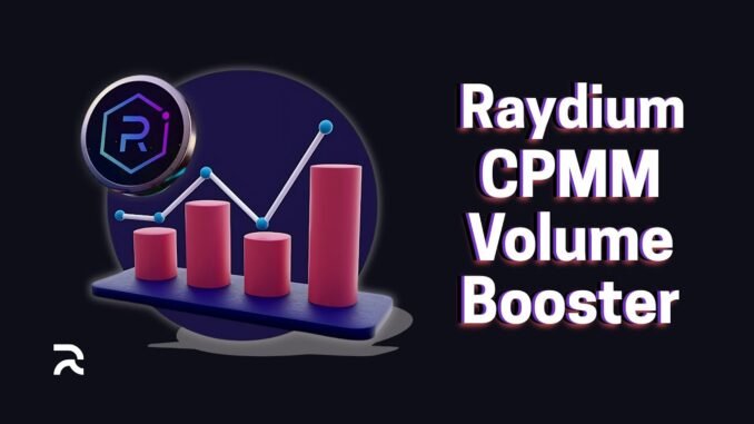 BOOST Your Token RANK on Dextools and Dexscreener with Raydium's Volume Booster!