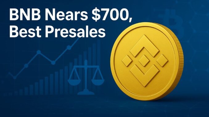 Best Presales for the Upcoming Bull Run BNB Nears $700 as SEC Proposes New Crypto Rules: Best Presales for the Upcoming Bull Run