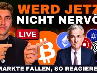 🔴 Bitcoin & Crypto Live Trading: ABVERKAUF! So geht's JETZT weiter! 🚨
