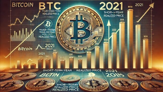 Bitcoin STH YoY Realized Price Well Below 2021 Highs – Room For Growth?