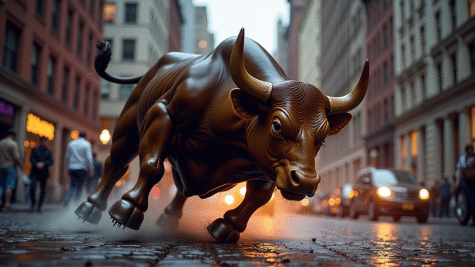 Bitcoin Soared Amid Wall Street Gains