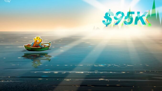 Bitcoin eyes $95K retest as traders brace for Fed rate cut volatility