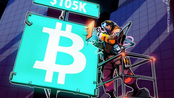 Bitcoin fractal analysis forecasts new all-time highs above $110K by Bitcoin fractal analysis forecasts new all-time highs above $110K by end of week