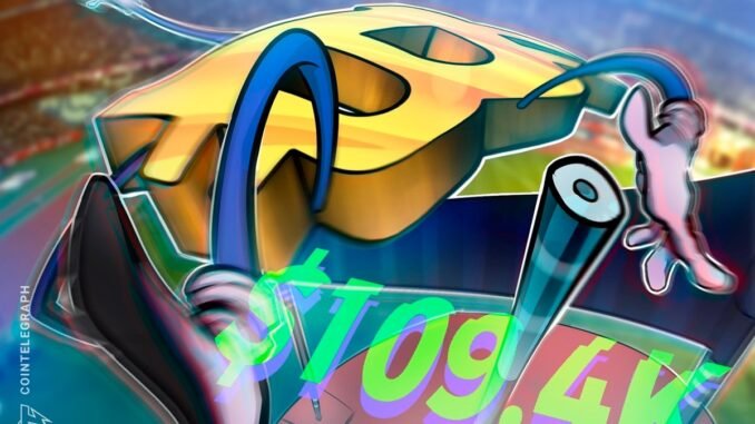 Bitcoin hits new all-time high of $109K as trade war tensions ease