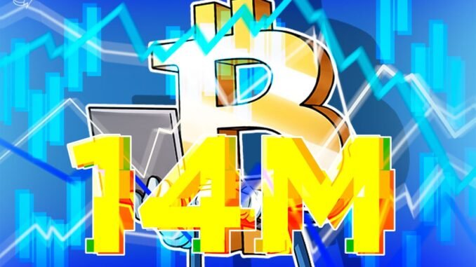 Bitcoin illiquid supply hits 14M BTC as hodlers set bull Bitcoin illiquid supply hits 14M BTC as hodlers set bull market record
